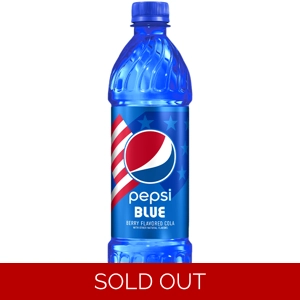 Pepsi Blue 500ml Bottle - American Soda